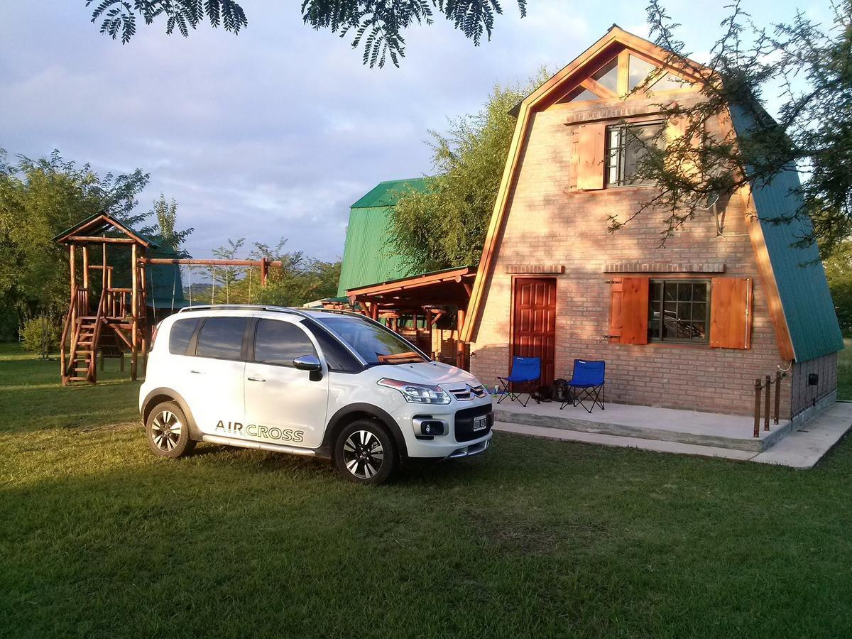 Cabanas Ecos Del Rio Los Reartes Ruang foto