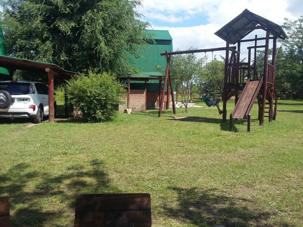 Cabanas Ecos Del Rio Los Reartes Bagian luar foto